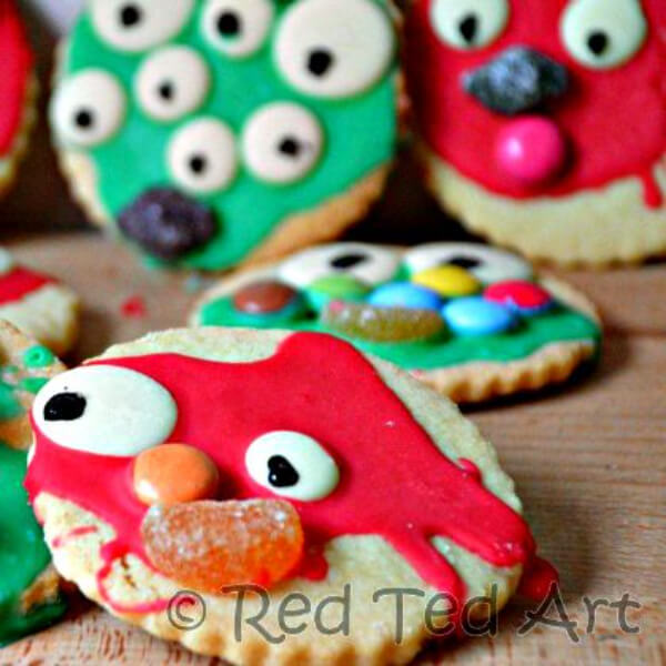 Halloween Activities For Toddlers Monster Cookies