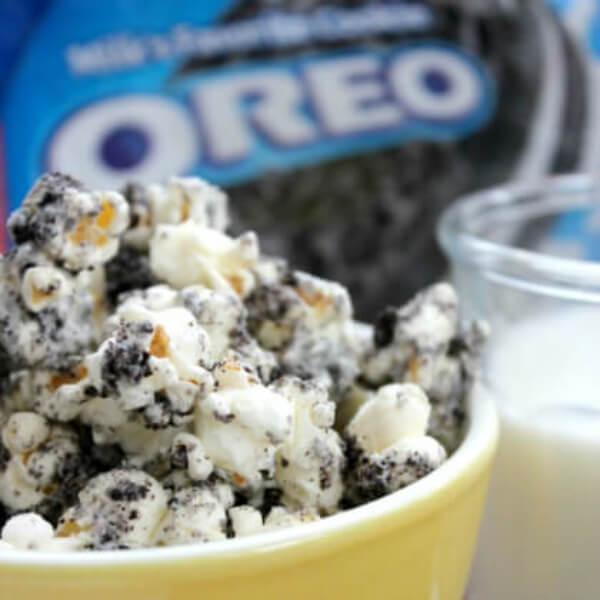 Delicious Oreo Popcorn Recipe For Kids