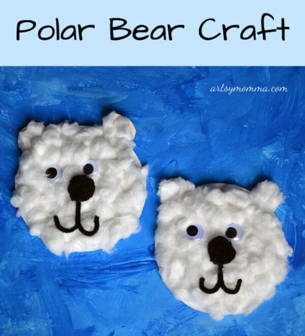 The Cottoned Coat Cute Polar Bear Crafts for Kids