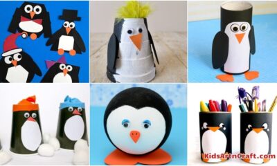 Easy-Peasy Penguin Crafts Ideas For Kids