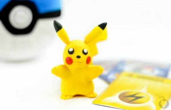 Pokémon Craft Ideas for kids Clay Figure Of Pikachu