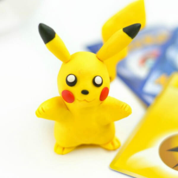 How To Make DIY Pikachu Clay Figure Craft