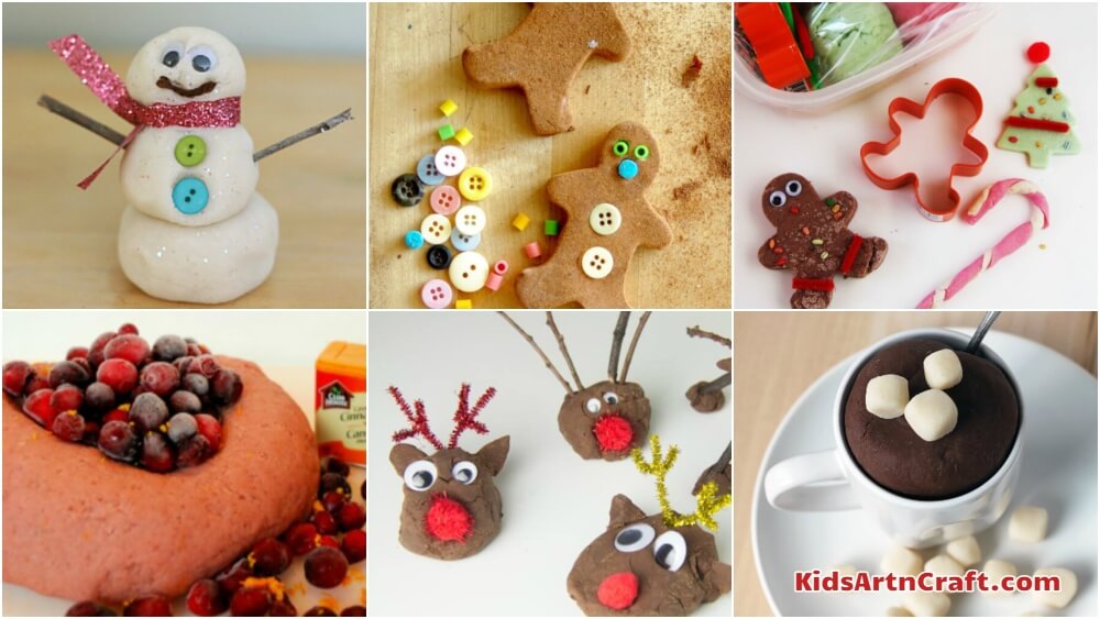 Playdough Recipes for Kids - Christmas Special