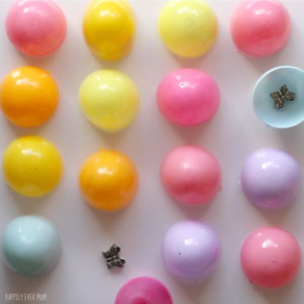 Remember And Find Out The Matching Pair's Game Using Easter Eggs DIY Board Games Ideas For Kids