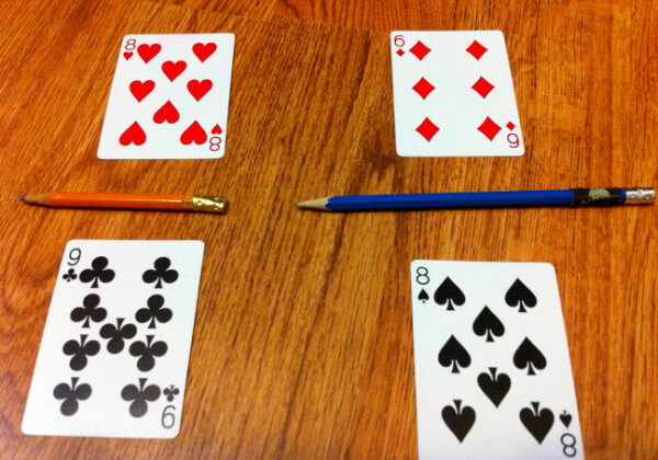 Fraction Math Games With Cards
