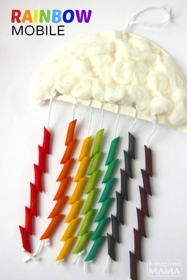 Thunder Shower With Eye Catching Rainbow Crafts For Kids