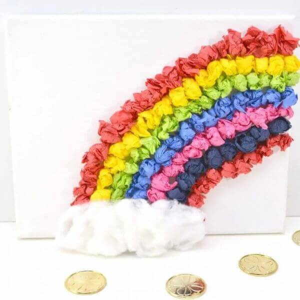 Rainbow Making With Tissue Balls
