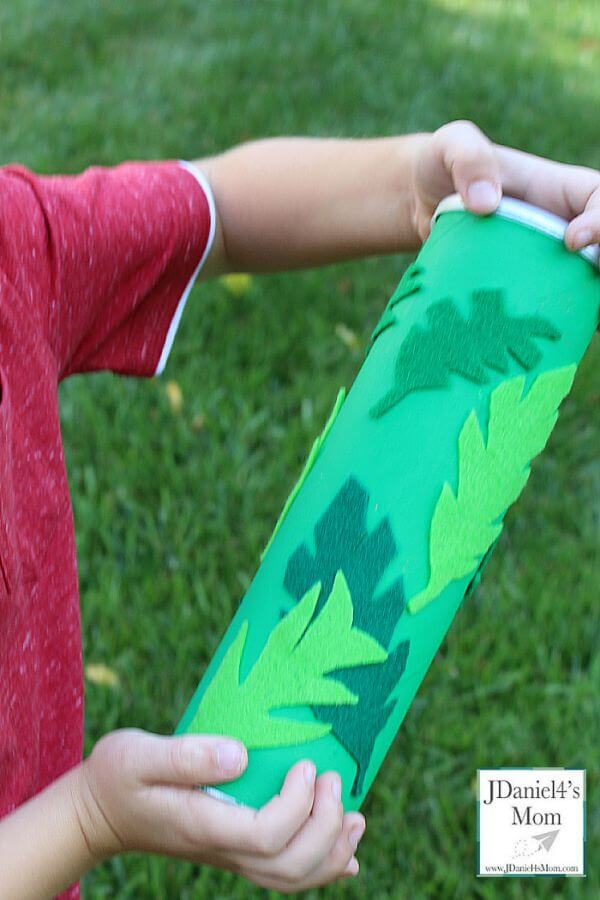 Brazil-inspired Craft Ideas For Kids Leafy Rainstick