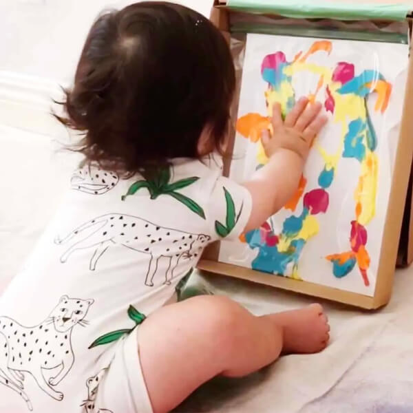 Baby First Mess Painting ideas