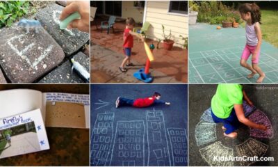 Sidewalk Chalk Games Activities for Kids