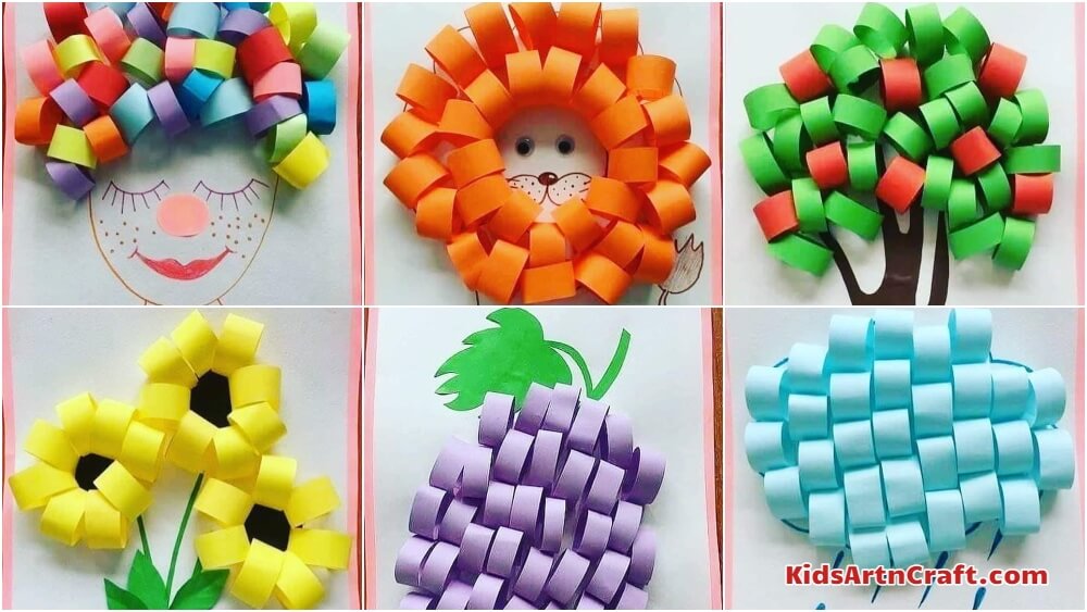 Kids Art and Craft Ideas for Kids - Paper Crafts