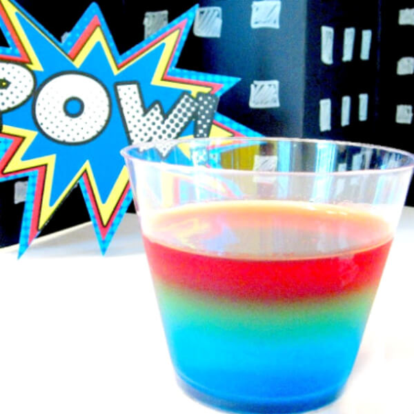 Tasty Superhero Jello Recipe Idea For Parties