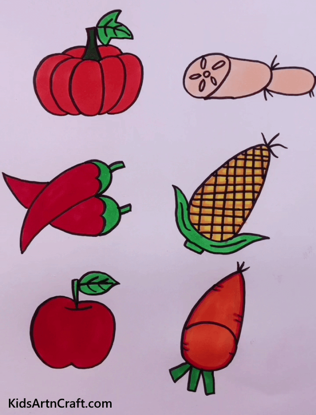 Food Drawing: Let's Eat Healthy and Stay Wealthy   Healthy Eatables