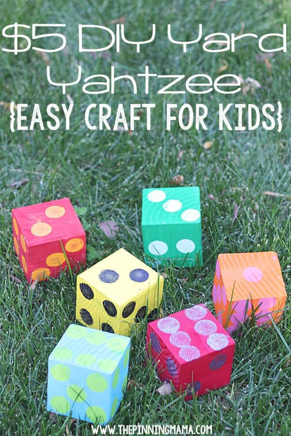 DIY Yard Craft Game Outdoor Games For Summer