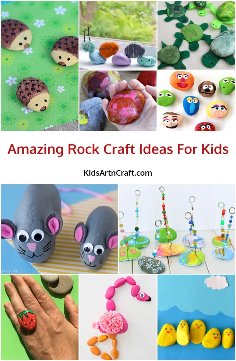 Amazing Rock Craft Ideas For Kids