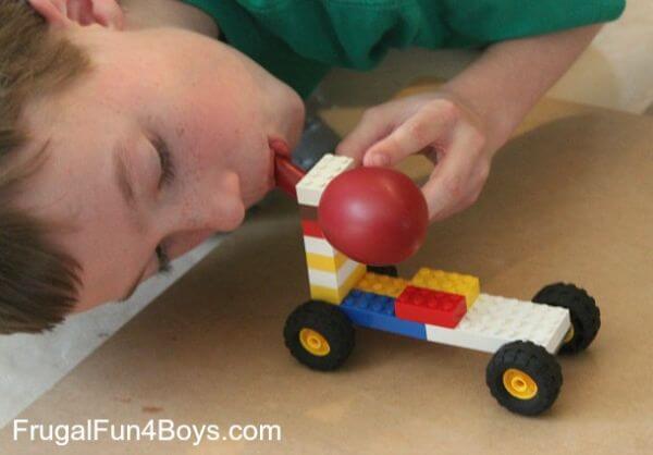 Balloon Lego Car