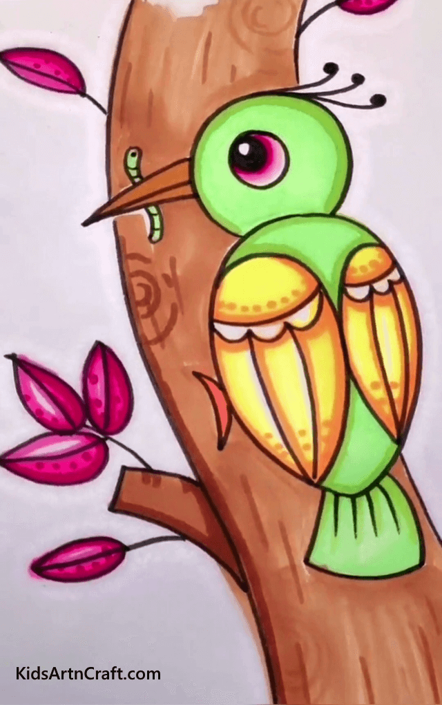 Cute Animal Drawings & Coloring Ideas for Kids - Kids Art & Craft