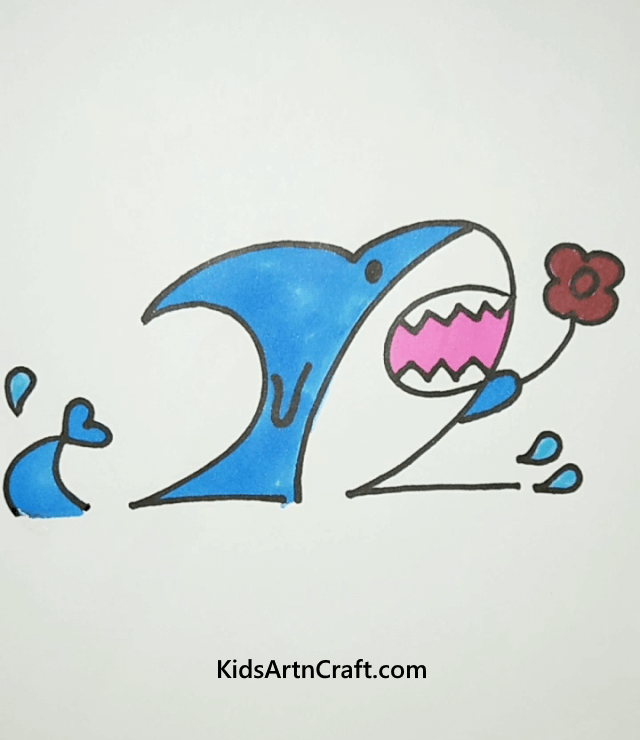 Sea Animal Drawings for Kids A Small Gift Only For You