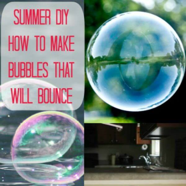 Make Some Bouncy Bubbles
