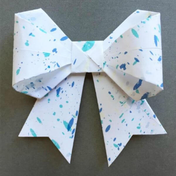 Fun To Make Origami Bow Tie Craft