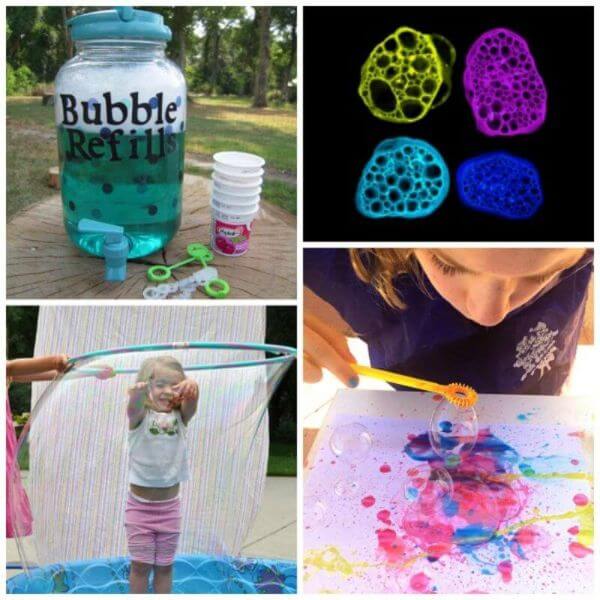 Blowing Bubbles Tie and Dye