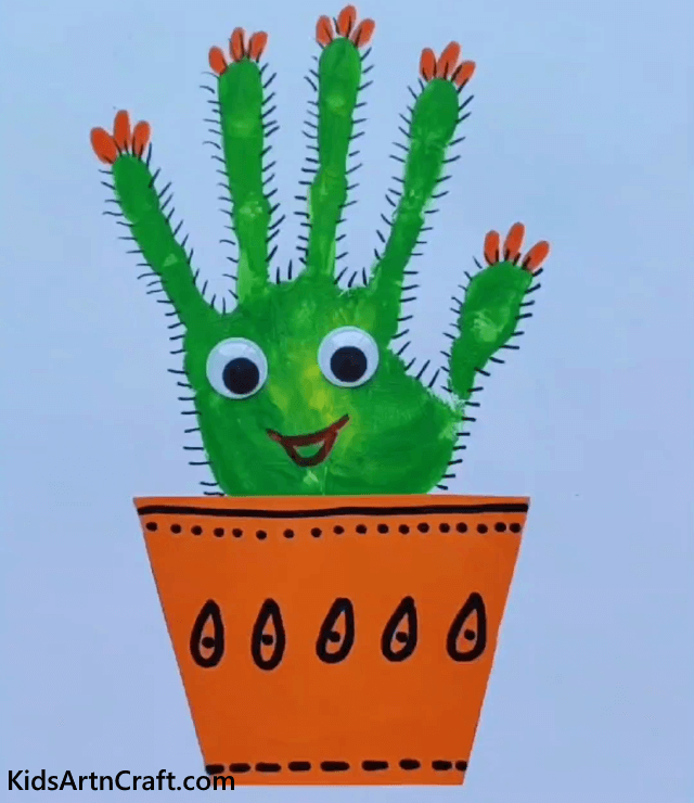 Cute Smiley Cactus Face