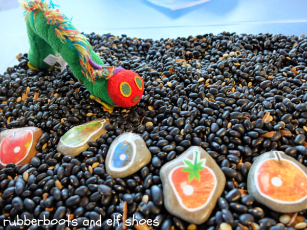 Hungry Caterpillar Sensory Bin Play Craft Ideas For Kids