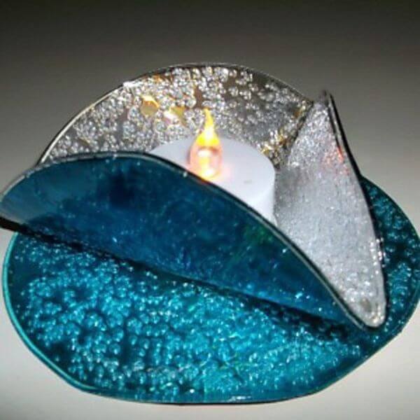 Stunning Cd Tea Light Holder Recycled CD Craft Ideas For kids