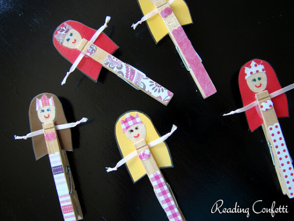 Clothespin Mermaid Tail Craft Ideas For Kids