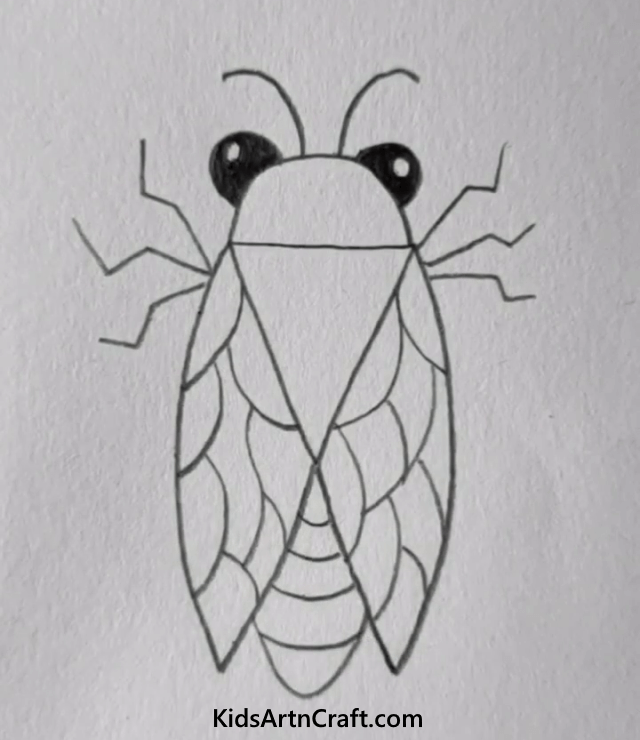Cute Fly Drawing For Kids