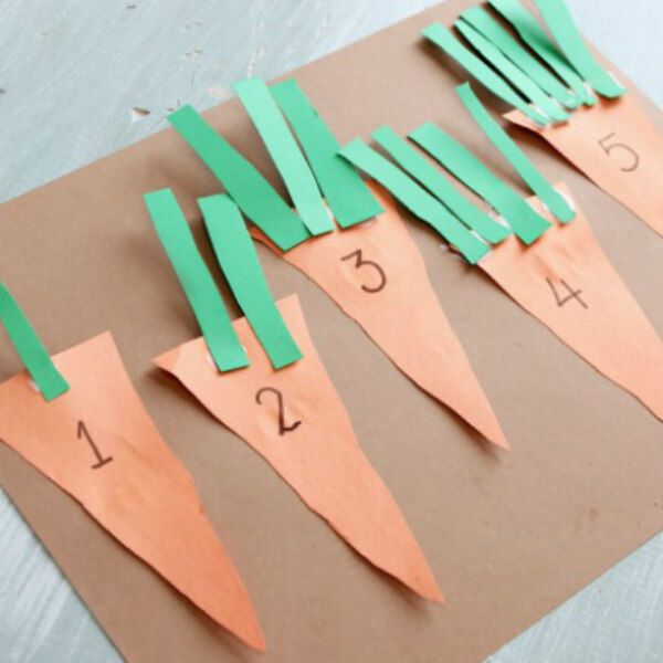 Simple Carrot Counting Activities For Preschoolers