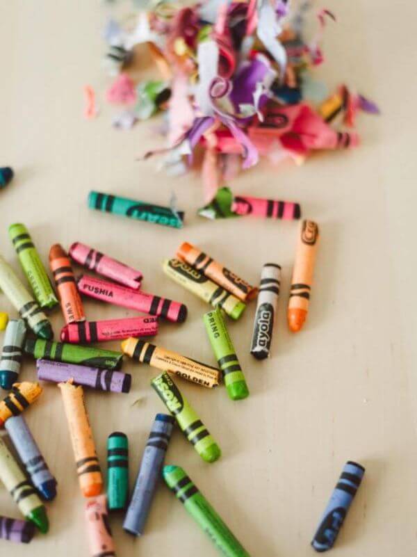 Tie-Dye Craft Ideas For Kids Recycled Tie and Die Crayons