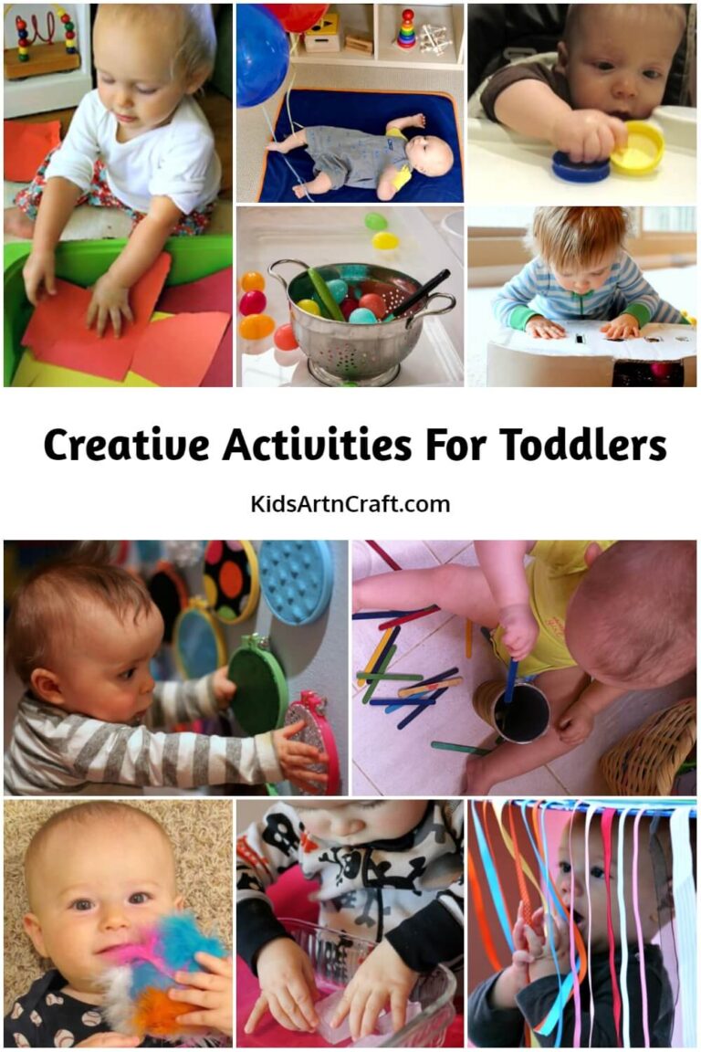 Creative Activities For Toddlers Kids Art & Craft