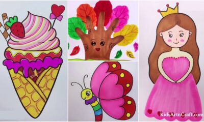 Cute Colorful Drawing For Kids