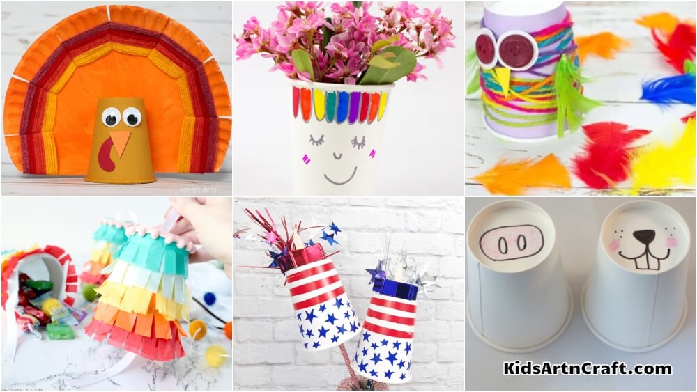 thumbnail image 2 of Uxcell Colorful Disposable Paper Cups,50 PCS 9 OZ Creative Educational 2 of 13