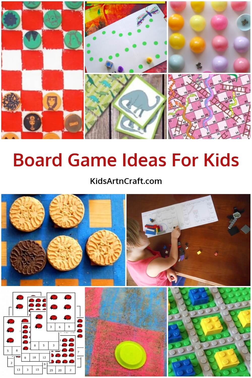 DIY Board Games Ideas For Kids