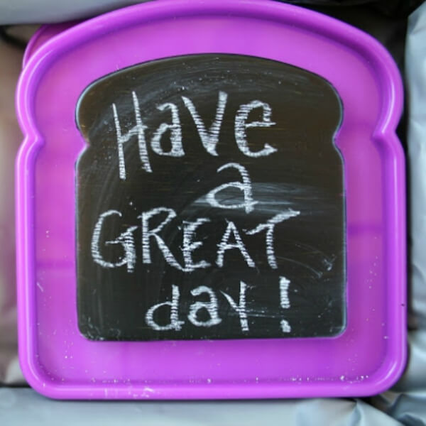 Chalk Board Paint Lunchbox