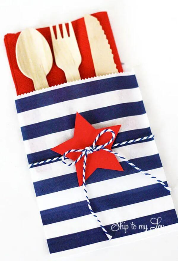 4th Of July Crafts And Recipes For Kids DIY Fourth Of July Treat Bags Craft