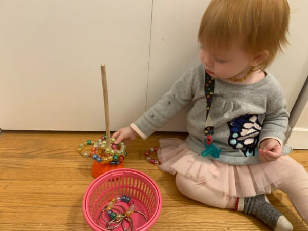 Easy Ring Stacking Toy Activity For Toddlers
