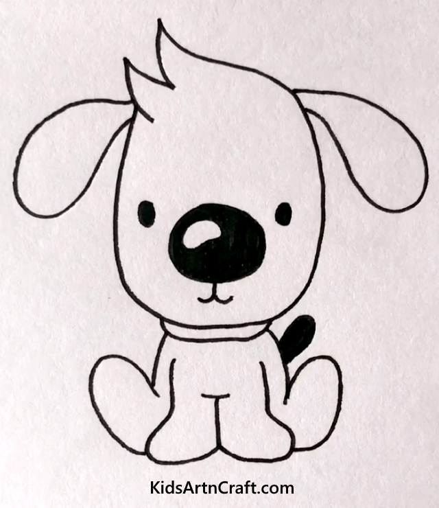 Baby Animal Drawings for Kids Cute Puppy
