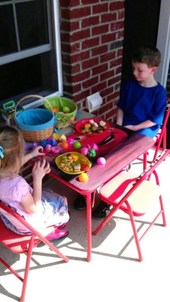 Fun Easter Egg Lunch Hunt Activity For Kids