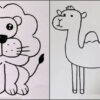 Easy Animal Drawings for Kids