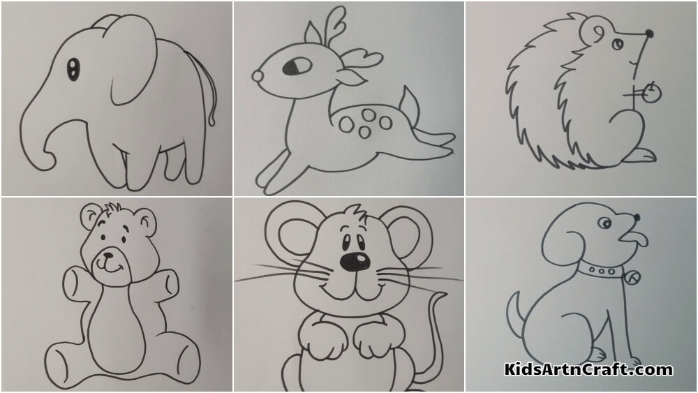 Learn to Draw Animals 4 | Bee drawing, Easy animal drawings, Easy drawings-saigonsouth.com.vn