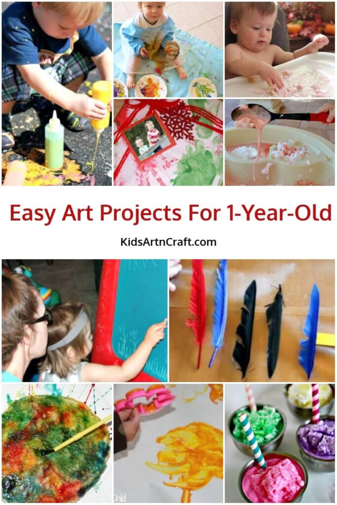 Easy Art Projects For 1-Year-Old
