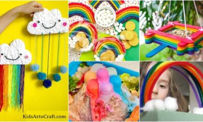 Eye Catching Rainbow Crafts for Kids