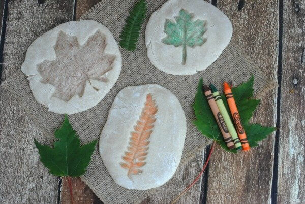 Creative Fall Leaf Craft Using Clay