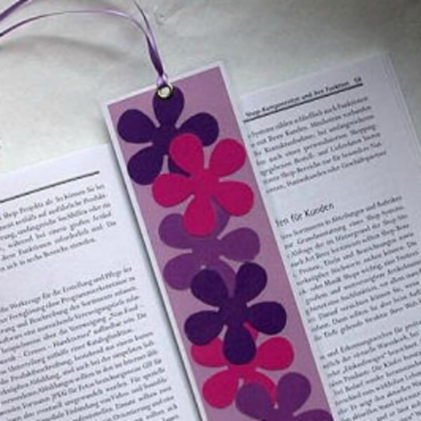 Flower Bookmark Ideas For Kids