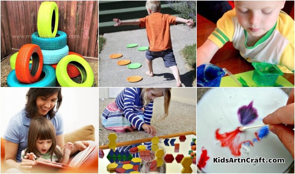 Fun Activities To Do at Home Kids Art & Craft