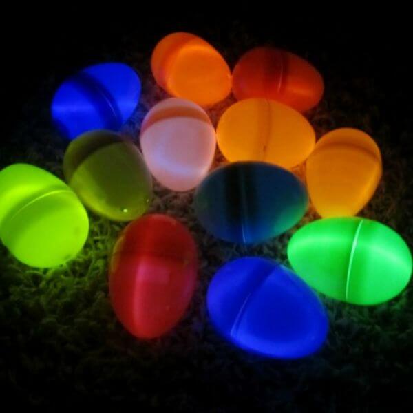 Glowing Easter Egg Hunt Craft Idea Activity For Toddlers