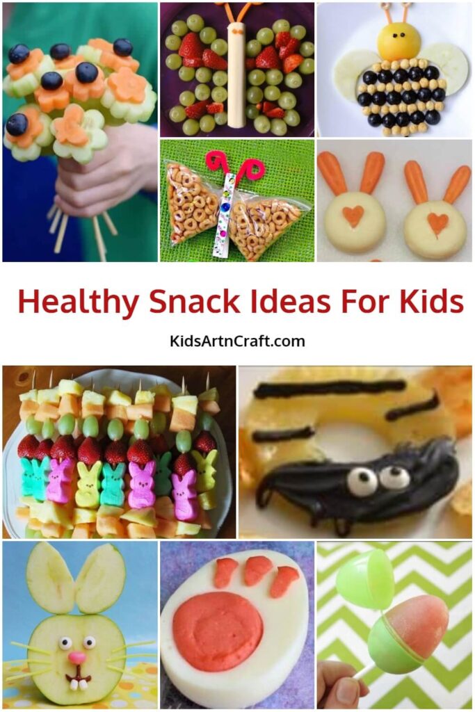 Children Fun Snacks Healthy Snacks Ideas For Kids - Kids Art & Craft